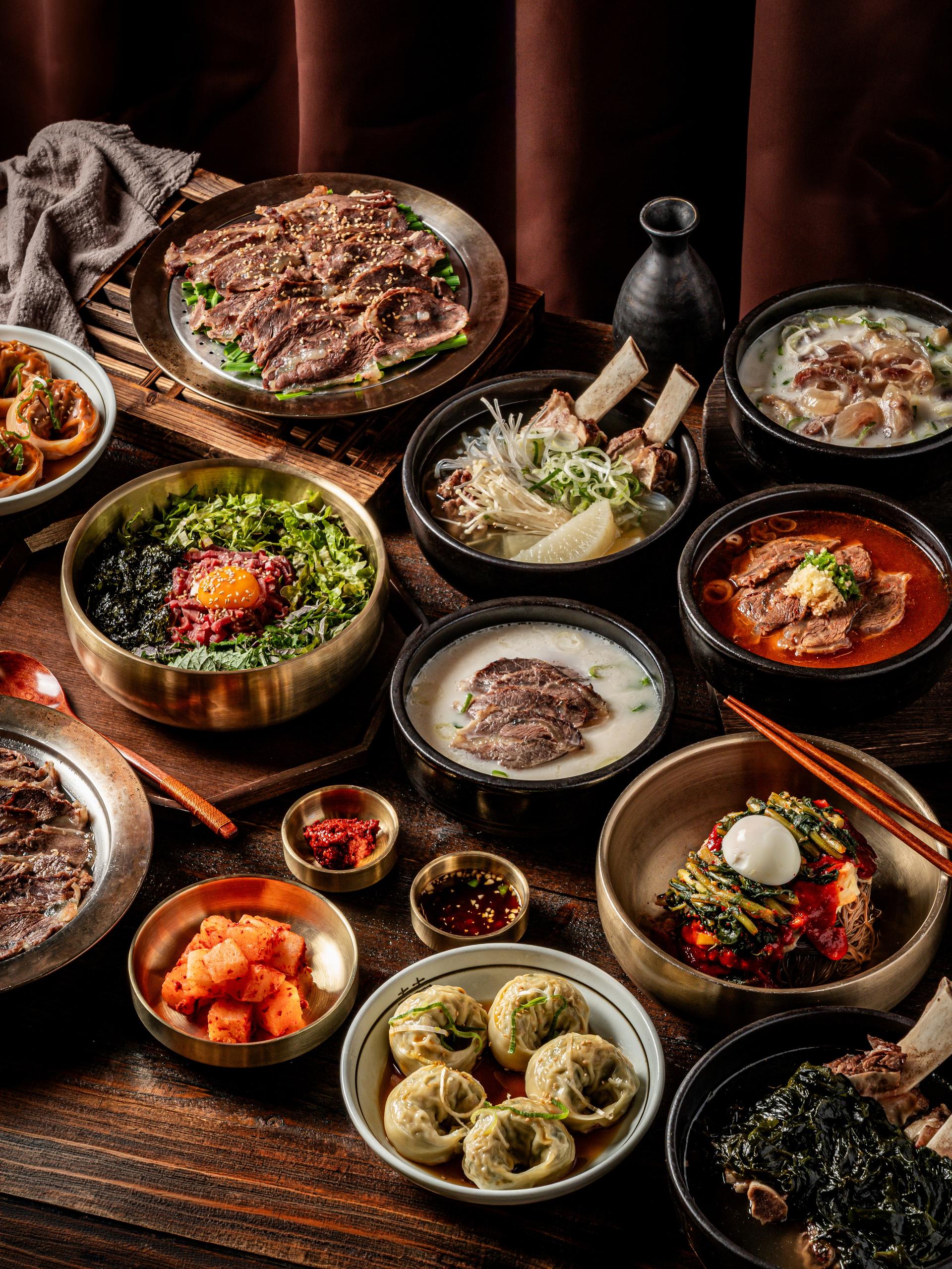 석정옥 음식점 포스터 사진 - 곰탕