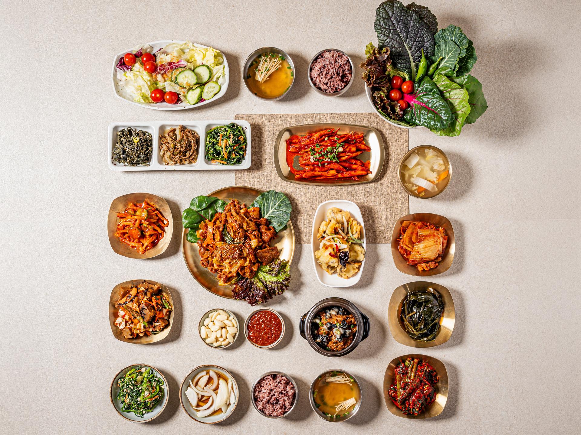 남도반상 메뉴촬영 - 소몽스튜디오