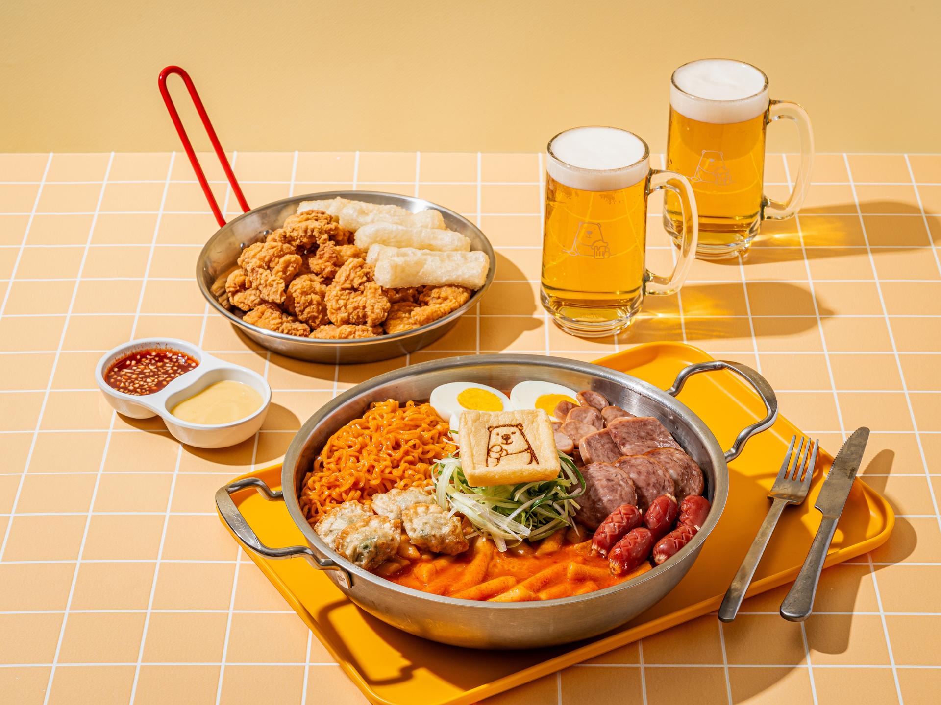 도리식탁 메뉴사진 - 탑뷰 컷
