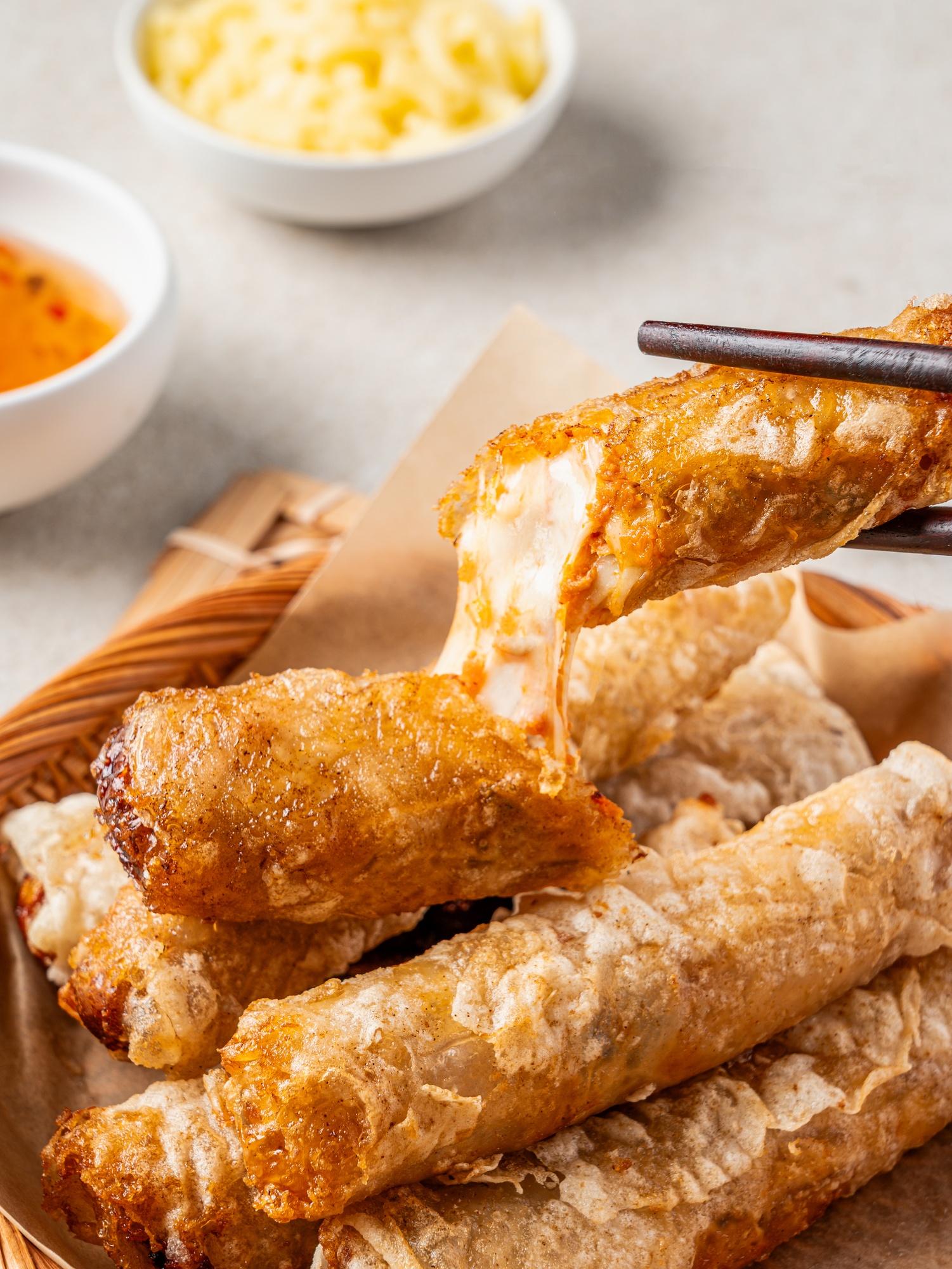짜조 제조공장 메뉴촬영 - 소몽스튜디오