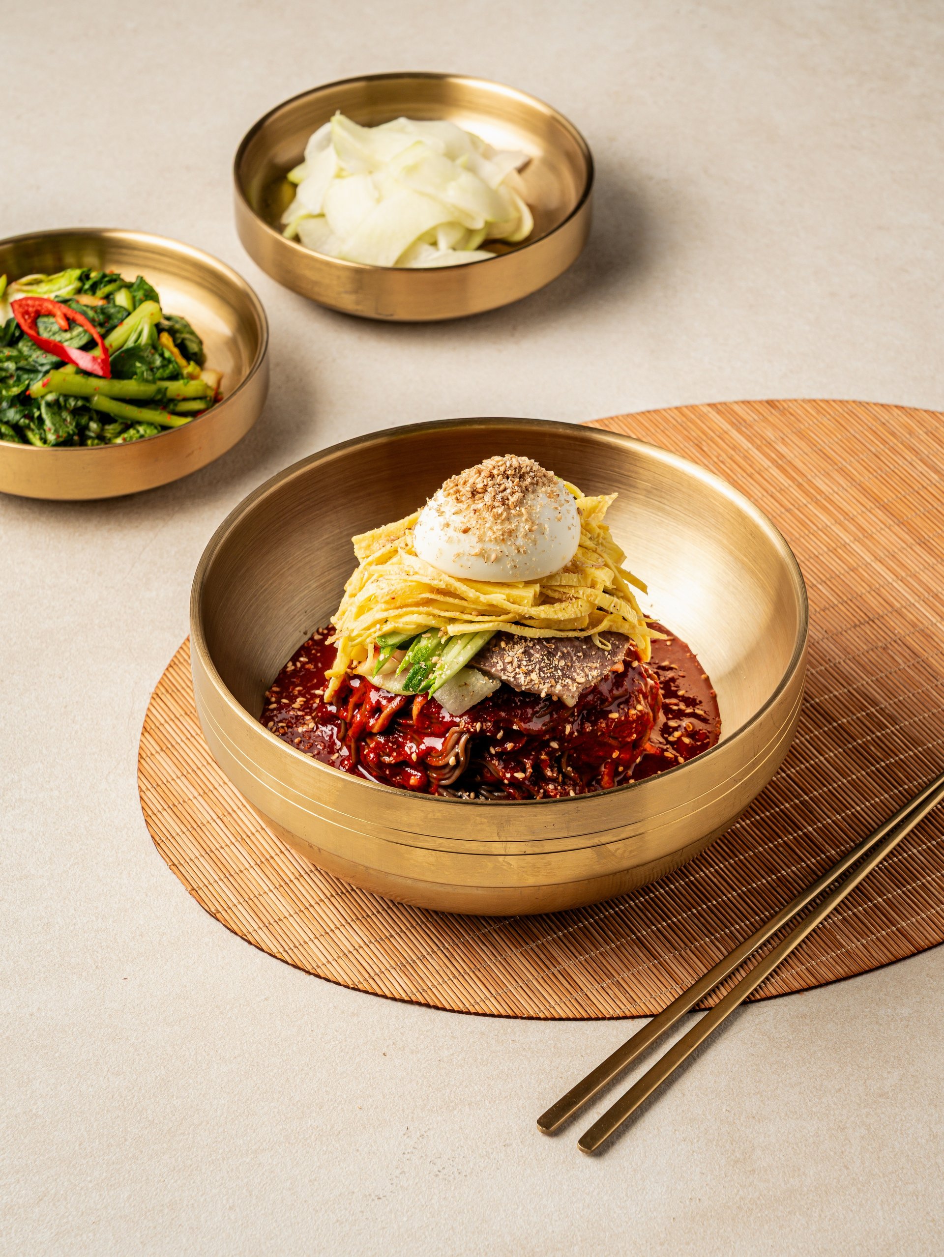 대전 면옥 냉면 음식사진촬영 사례 — 유성 수통골 대전면옥 | 오픈 전 한번에 끝내기 관련 촬영 사례 2