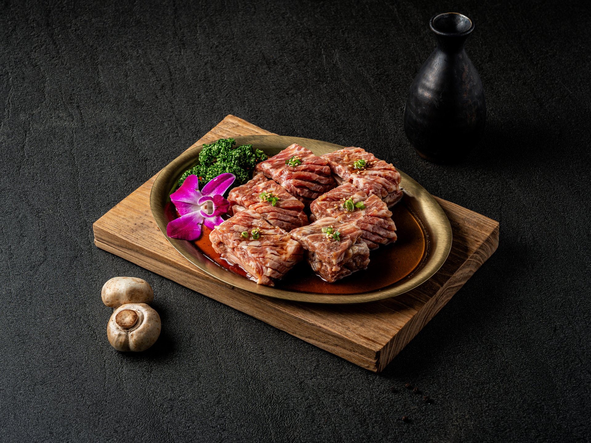 인천 미추홀구 도화갈비 음식사진촬영 사례 | 6시간 원데이로 갈비·냉면·반찬 전 메뉴 촬영 관련 촬영 사례 3