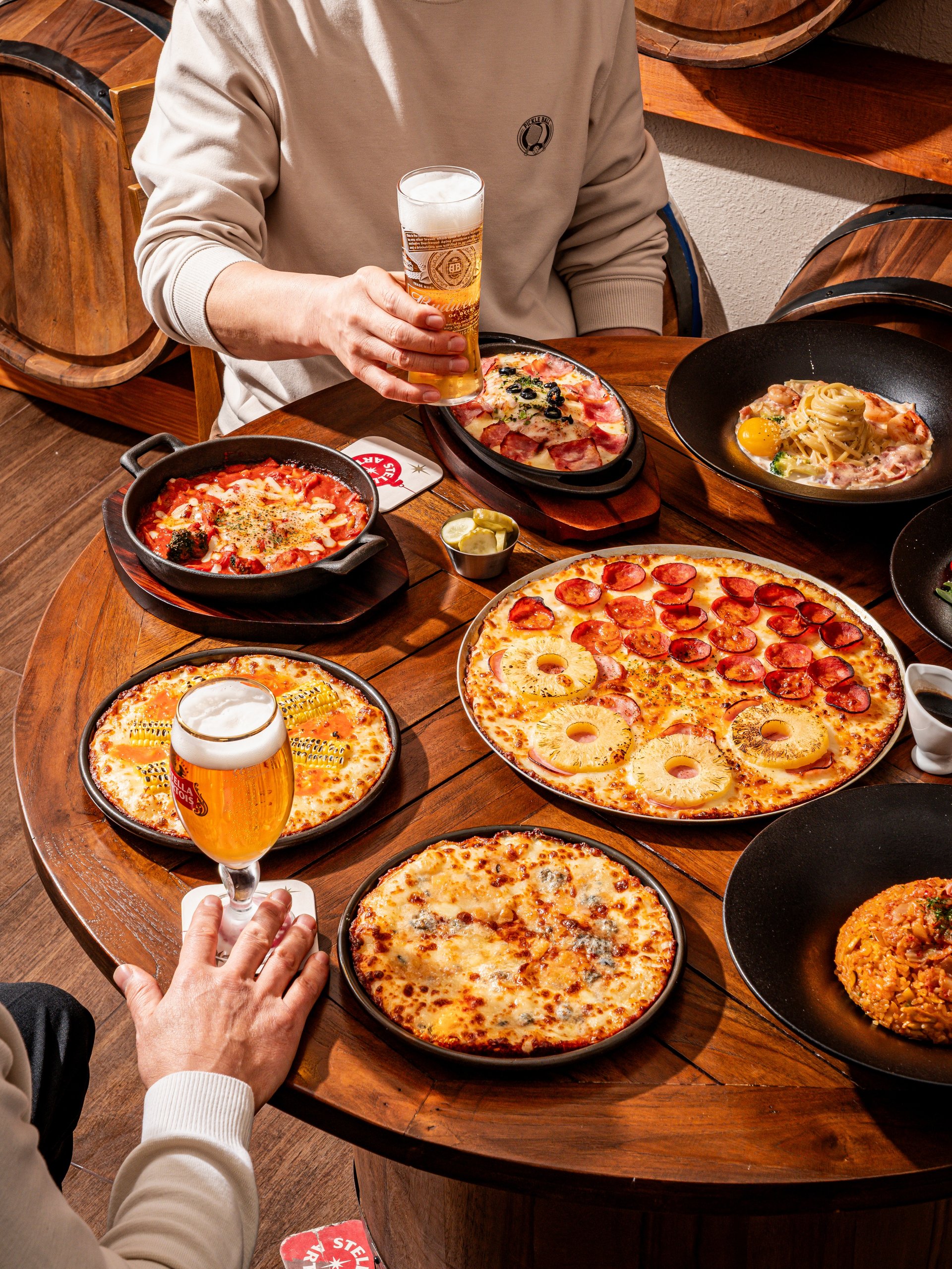 하남 그로타피맥 피자 맥주 전문점 음식사진촬영 사례 | 치즈풀 킬링샷부터 111컷까지 관련 촬영 사례 3