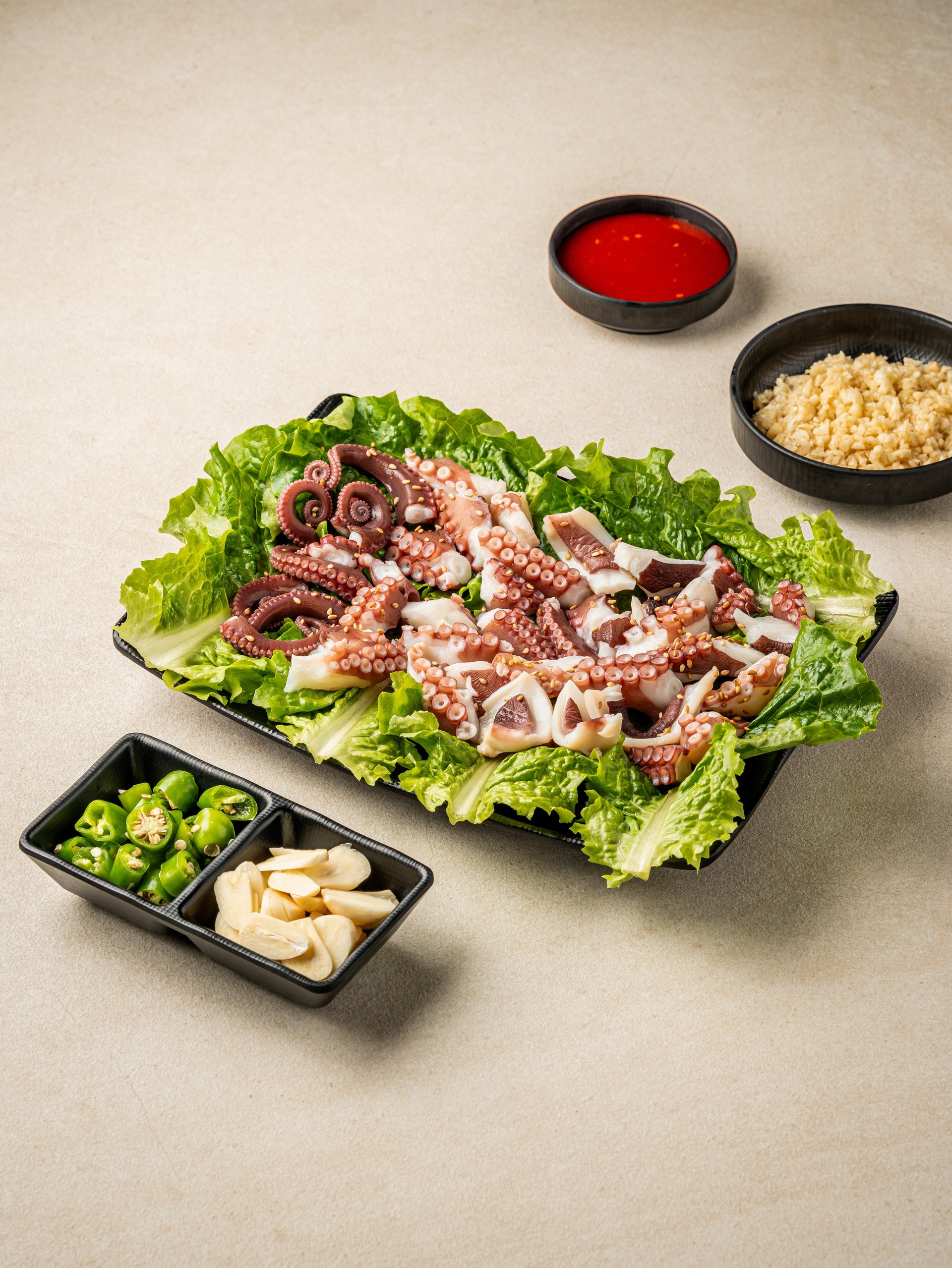 인천 송도 이모네 제철술상 음식사진촬영 사례 | 90분 촬영부터 식당 포스터 제작·출력까지 관련 촬영 사례 3