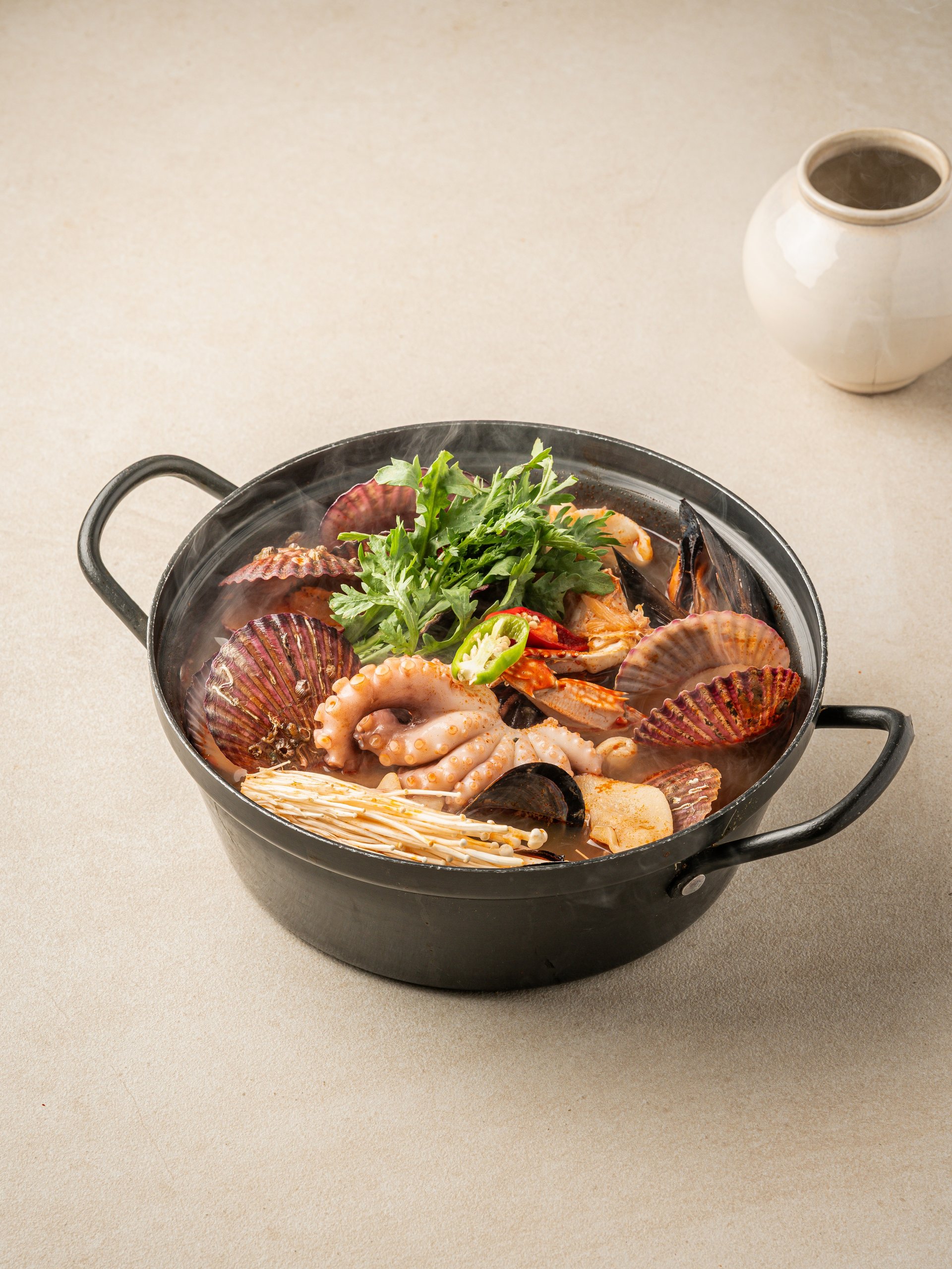 인천 송도 이모네 제철술상 음식사진촬영 사례 | 90분 촬영부터 식당 포스터 제작·출력까지 관련 촬영 사례 1