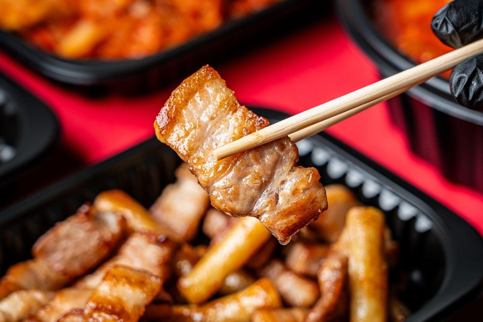 숙성삼겹 듀담 배달음식사진 - 디테일 컷