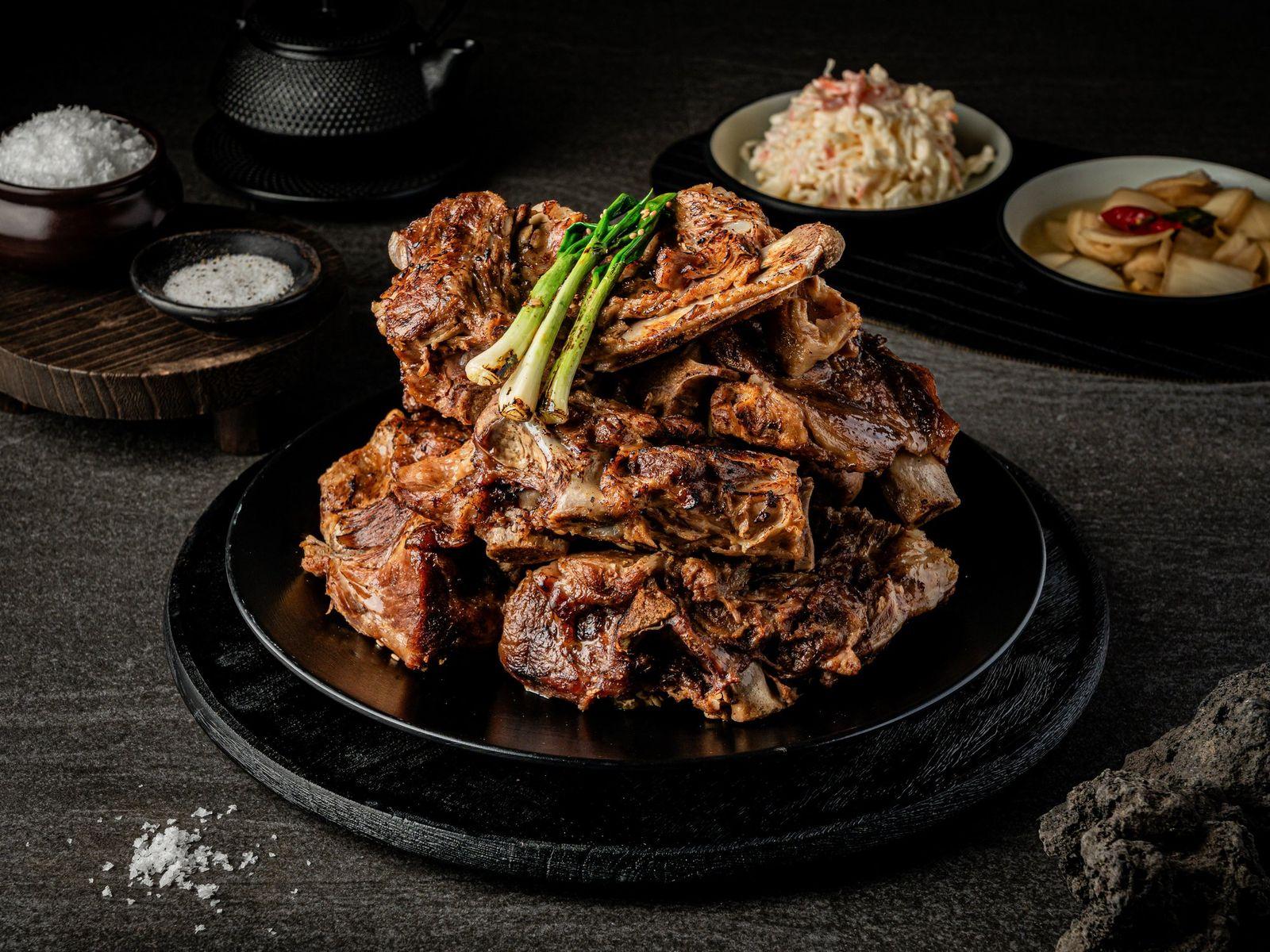 연암뼈구이 메뉴 촬영