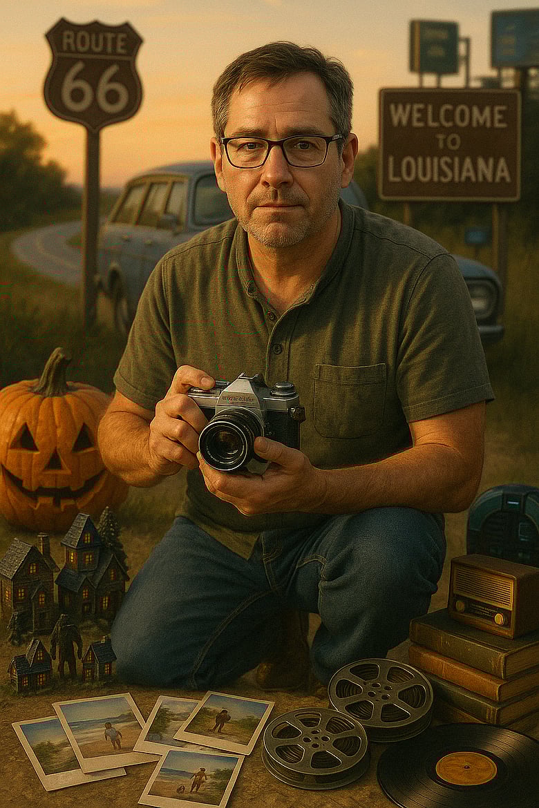 a digital portrait of the site creator