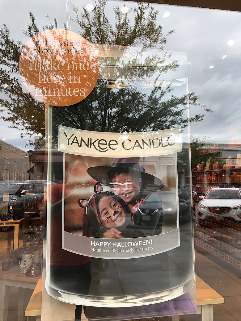 Window advert