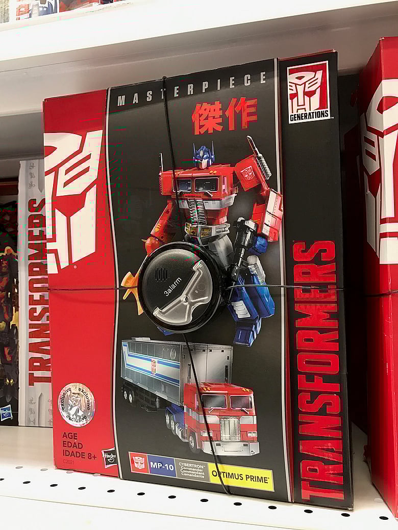 Optimus Prime box