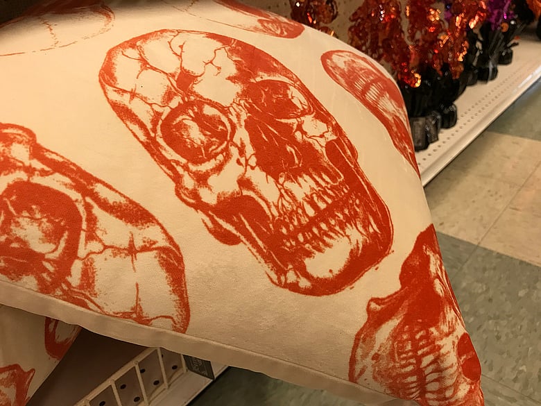 Skull Pillow