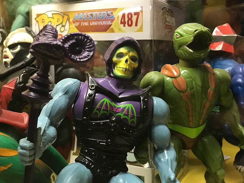 Skeleter and Snake-Man