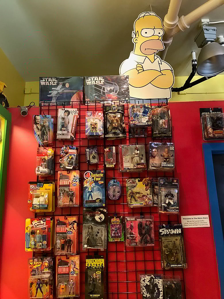 Homer Looks On Accusingly