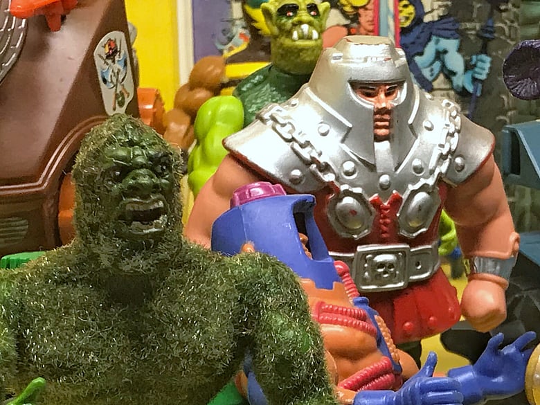Moss-Man and Ram-Man