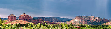 Cathedral Rock and Surrounding Hills
