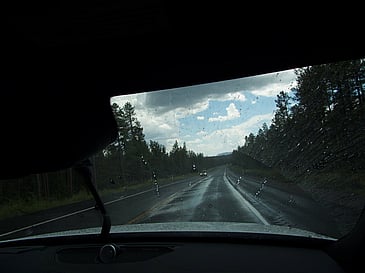 Rain Near Coconino National Forest