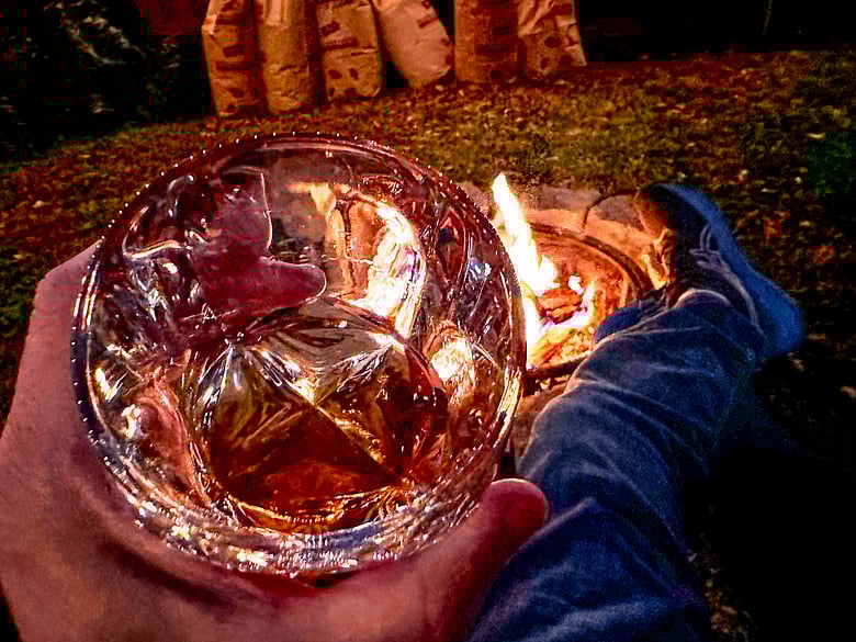 whiskey by the fire