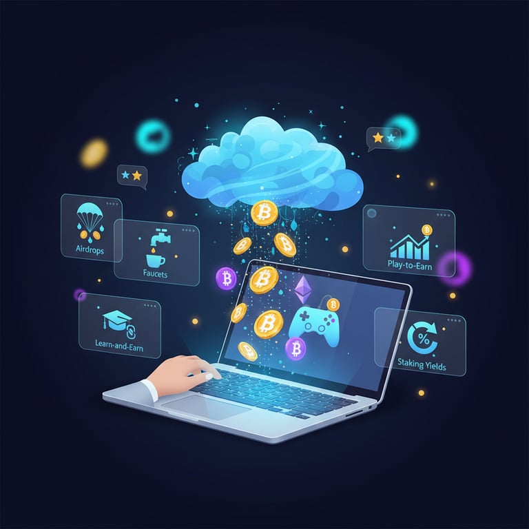 How to Earn Free Crypto in 2026: The Complete Guide to Stacking Tokens Without Spending a Dime