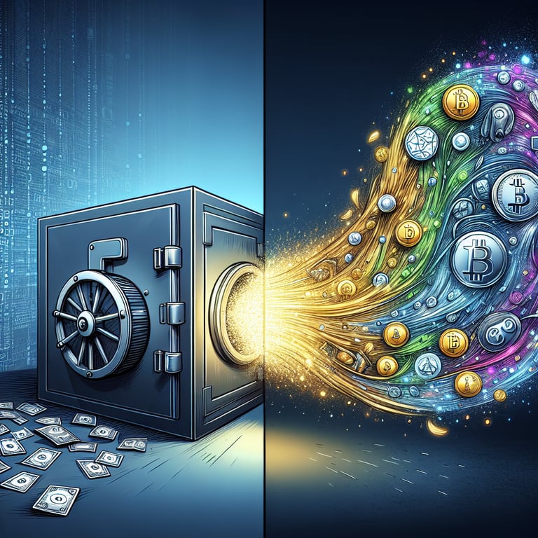 The allure of stablecoin yields poses a significant challenge to traditional banking models, sparking fears of deposit flight.