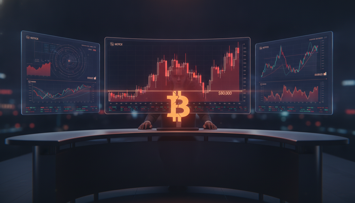 Crypto Market Update Today: Bitcoin Breaks Below $80K as Longs Get Liquidated