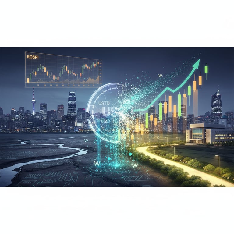 South Korea’s Crypto ‘Dry Powder’ Evaporates: Why Stablecoins are Fleeing to Stocks