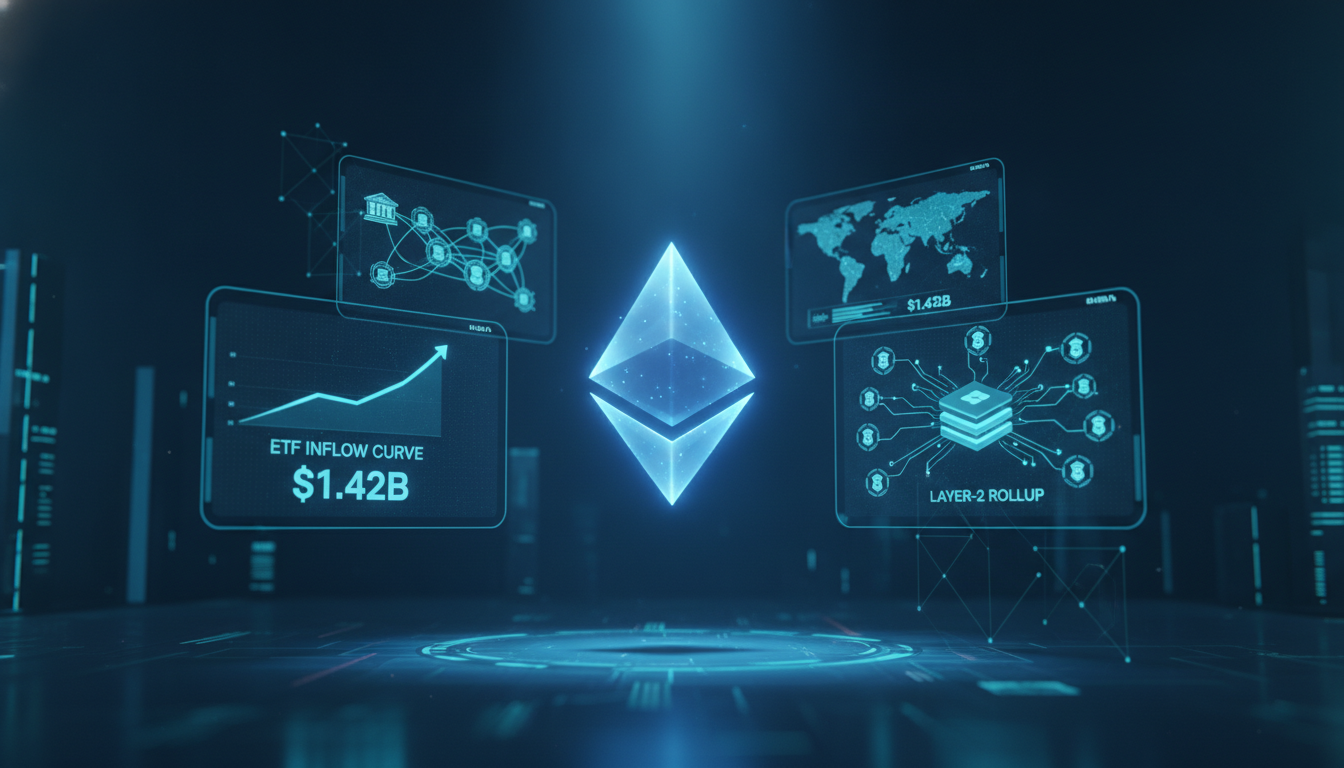 Ethereum Latest News: ETF Inflows Surge, SWIFT Picks Linea, and Quantum Prep Begins