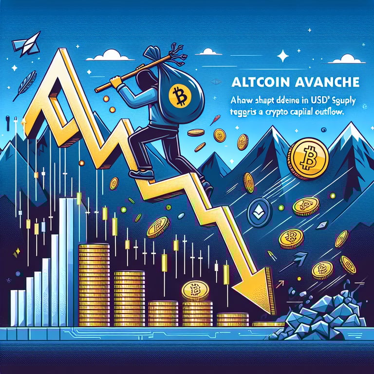 Illustration for Altcoin Avalanche Warning: The 83% Bear Signal and What It Means for Crypto Capital Flow.