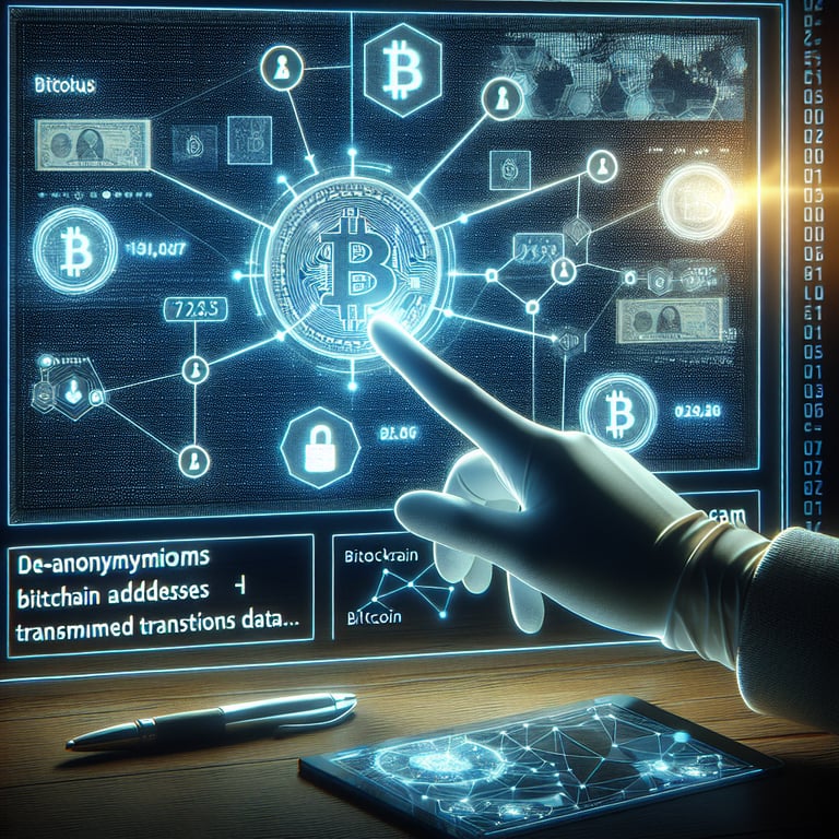 Blockchain explorers reveal the intricate web of Bitcoin transactions, making activity visible to all.