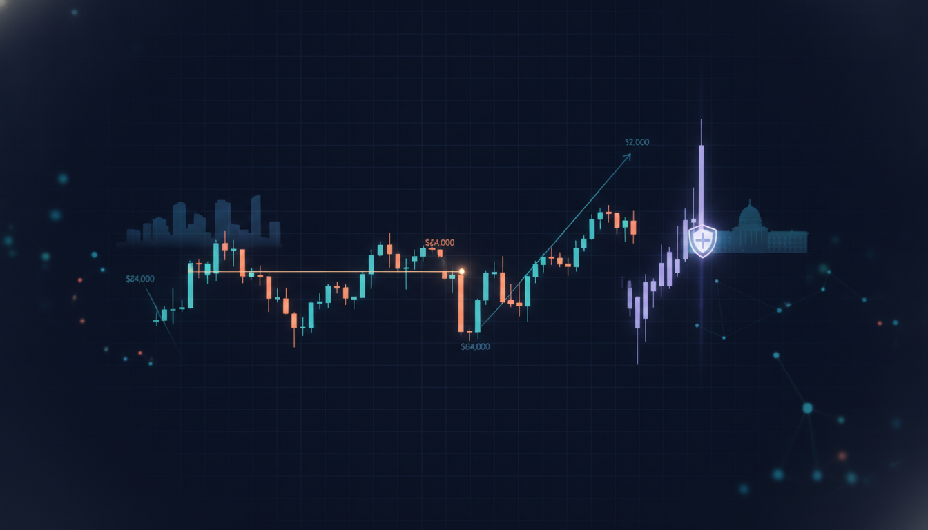 Crypto Market Update Today: Bitcoin Holds $64K as Zcash Rips and Regulation Heats Up