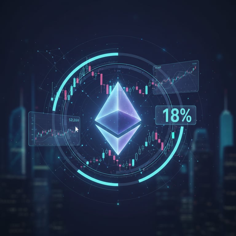 Ethereum Latest News: BlackRock's 18% Staking Cut, Foundation Sales, and ETH at $2,269