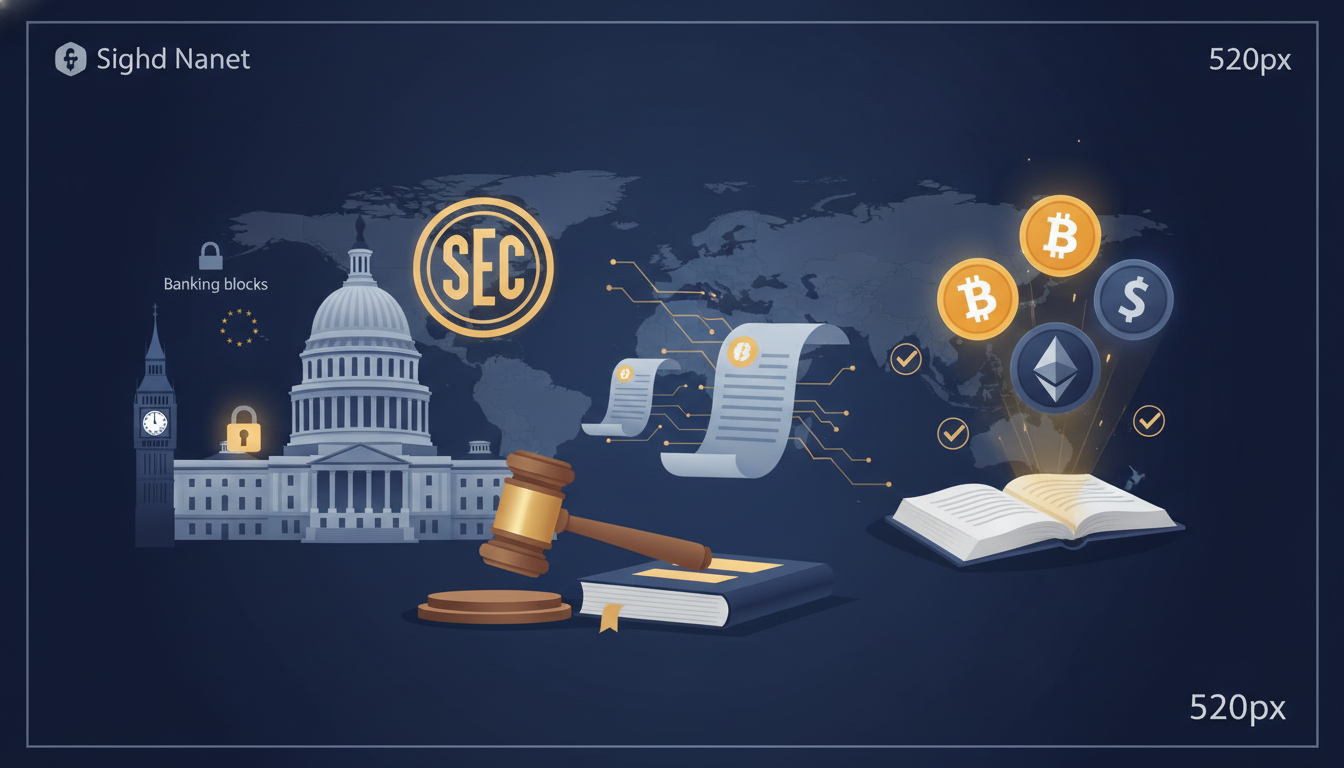 Crypto Regulation News: SEC Rule Fights, UK Banking Blocks, and the Rulebook Taking Shape in 2026