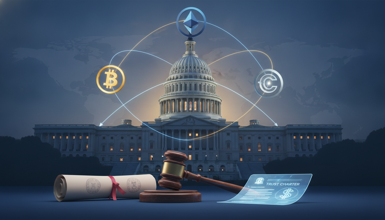 Crypto Regulation News 2026: The CLARITY Act, Circle's Trust Charter, and Why Coinbase Says the War Is Over
