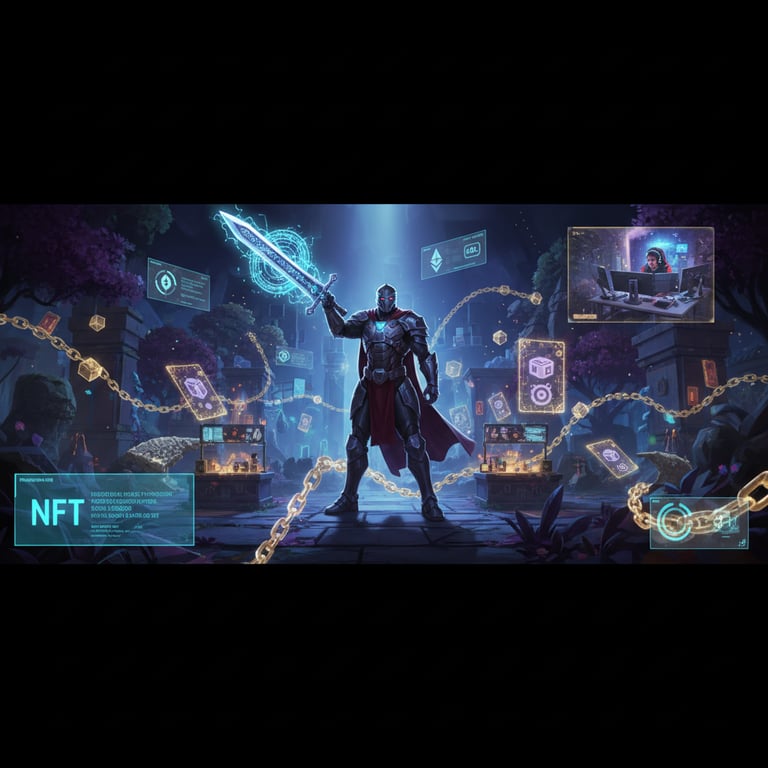 Blockchain Gaming: The Digital Revolution Rewriting How We Play, Earn, and Own