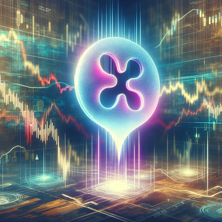 XRP's remarkable resilience and strong performance amidst a global market downturn.