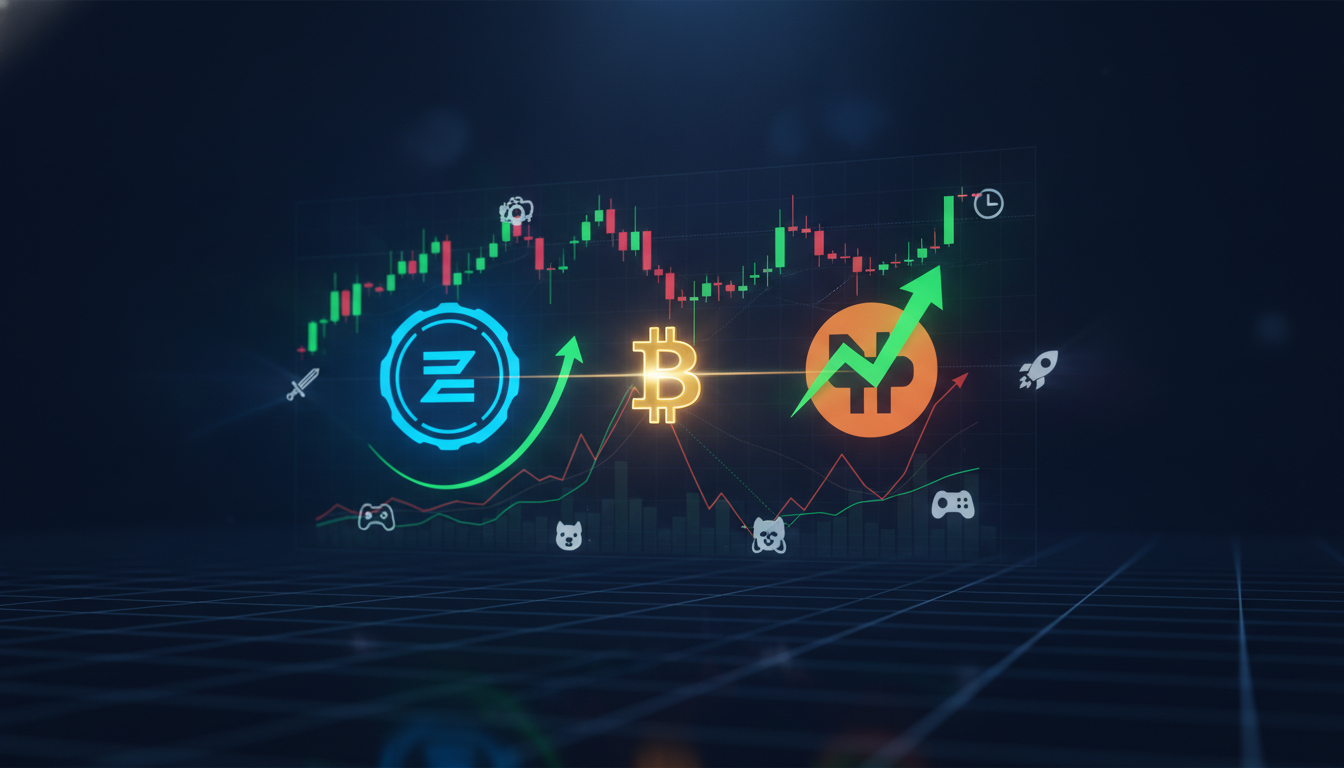 Trending Crypto Coins Today: Zcash Leads, BAT Pumps, and BTC Clings to $83K