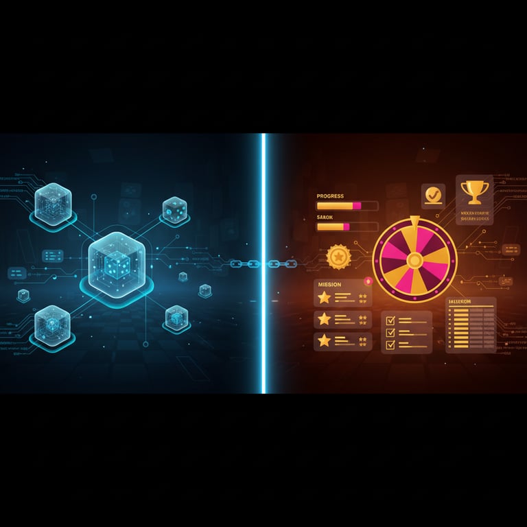 Beyond the Glitz: Provably Fair Gaming vs. Gamification Quests – A Crypto Player's Guide