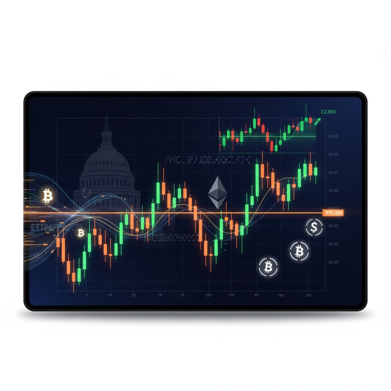 Crypto Market Update Today: Bitcoin Reclaims $78K as ETF Inflows and Stablecoin Law Rewrite the Tape