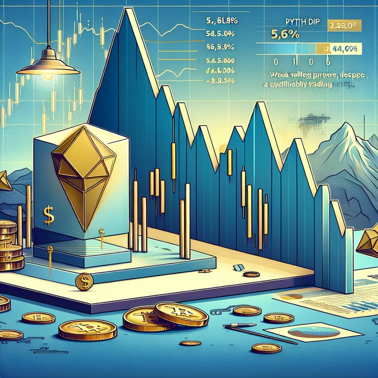 Illustration for PYTH's Quiet Dip: Is Low Volume Signaling a Stealth Accumulation?.