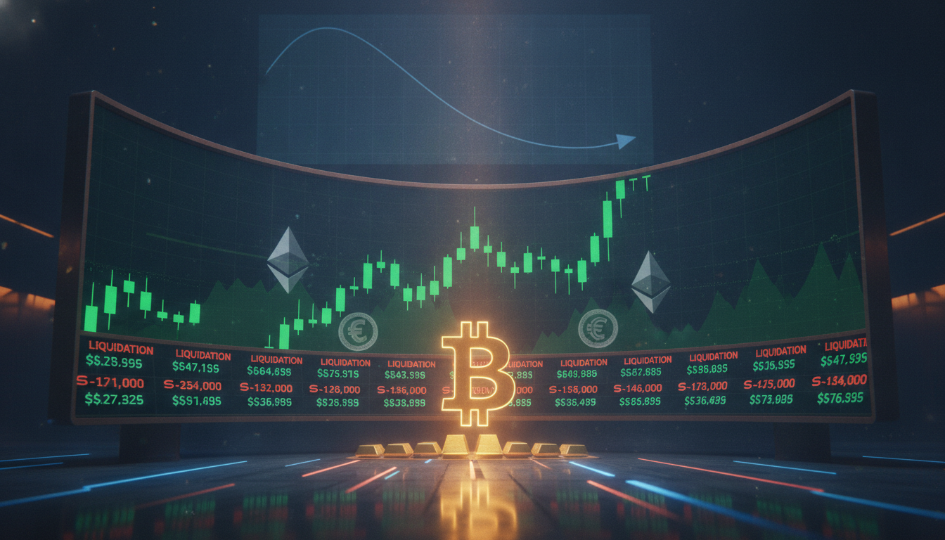Crypto Market Update Today: Bitcoin Rips Higher as Short Squeeze and Bond Chaos Rewrite the Tape