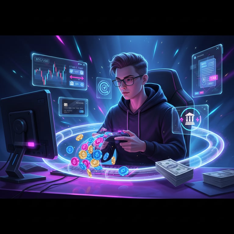 How to Cash Out Crypto Earnings in 2026: The Player's Guide to Actually Getting Paid