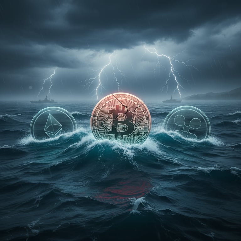 Crypto Carnage: Why Bitcoin, ETH, and XRP Are Tanking Amidst Geopolitical Storms