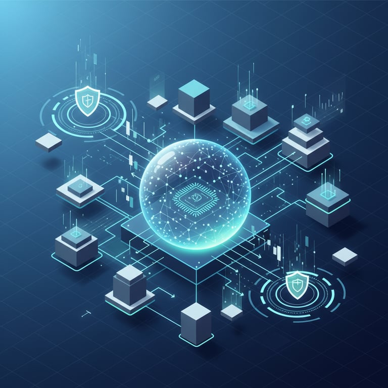 AI agents automating complex DeFi operations and secure payments.