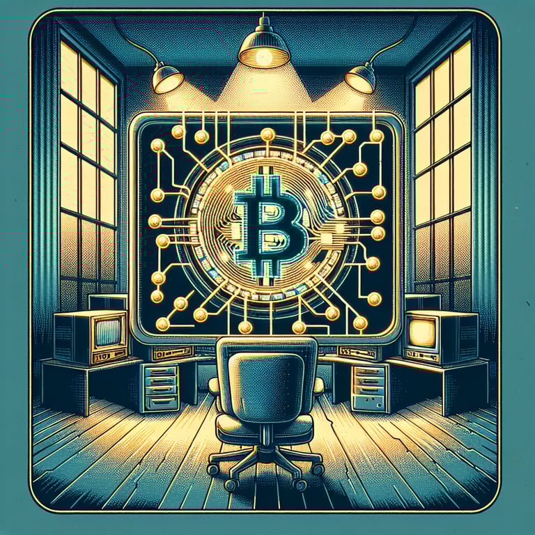 The nascent digital frontier: Early Bitcoin mining and the promise of a new financial era.