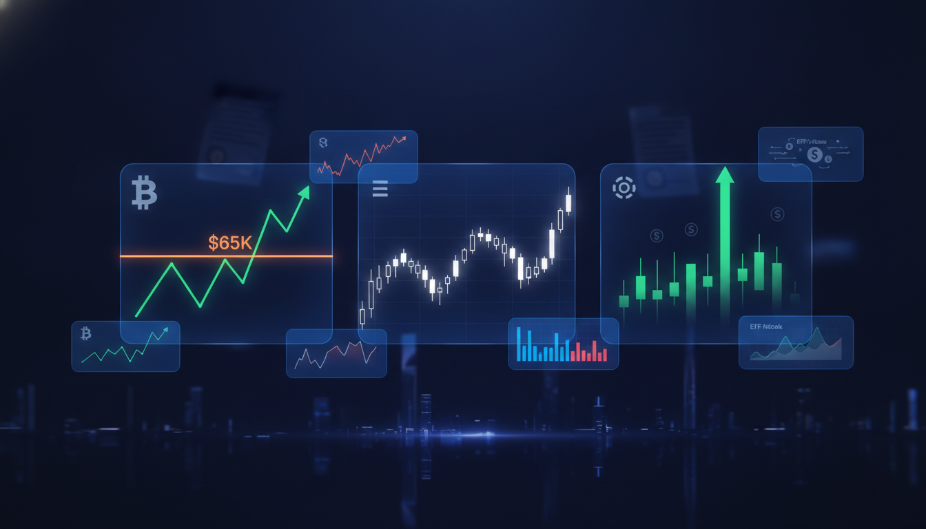 Crypto Market Update Today: Bitcoin Reclaims $65K as Solana Leads Altcoin Rally