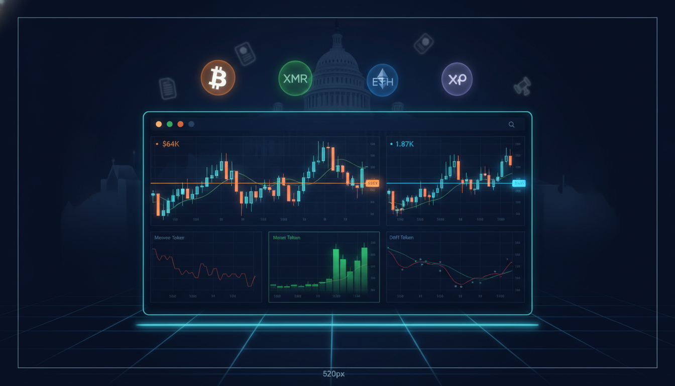 Crypto Market Update Today: BTC Holds $64K, Altcoins Rotate, and Regulation Heats Up