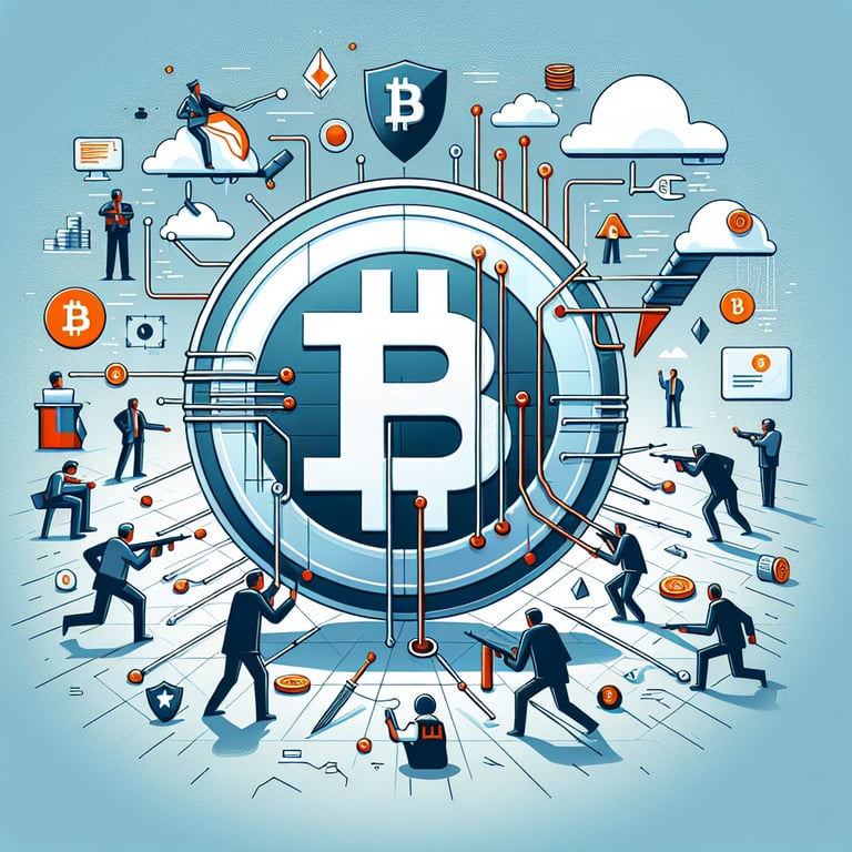 Illustration for Trump Family's USD1 Stablecoin Under Fire: 'Coordinated Attack' Alleged.