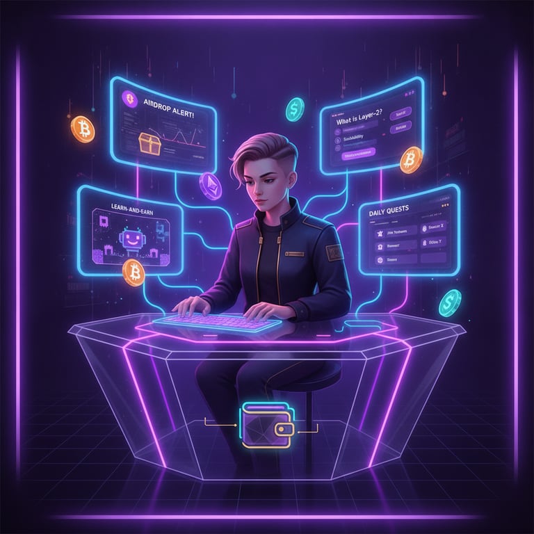 How to Earn Free Crypto in 2026: The Player's Guide to Stacking Tokens Without Spending a Dime