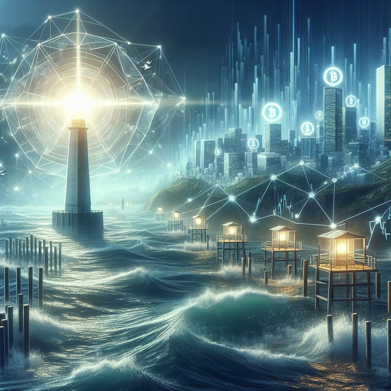 Illustration for Opinion Raises $20M: A Beacon for Blockchain Prediction Amidst Crypto Winter.