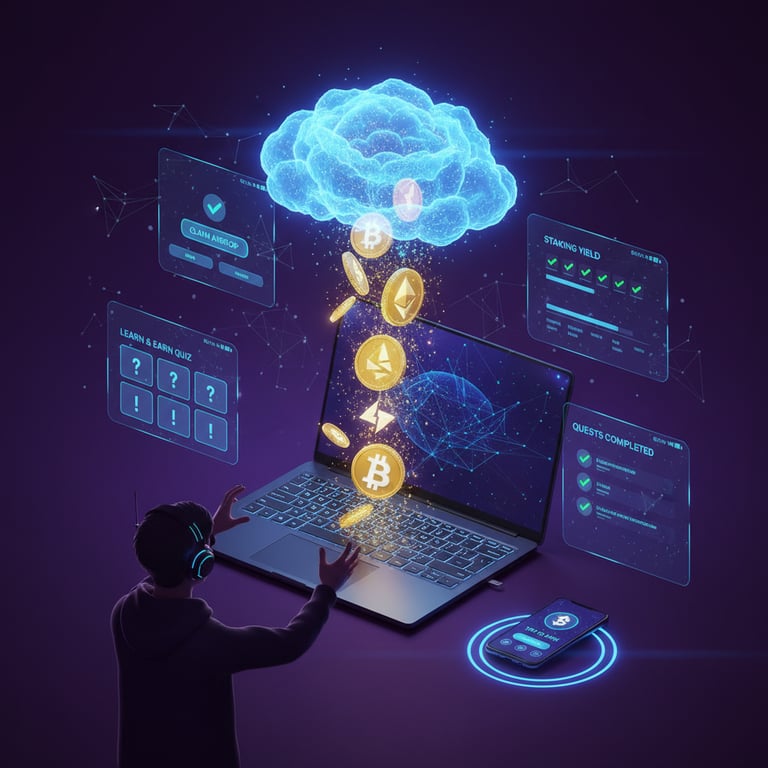 How to Earn Free Crypto in 2026: The Player's Guide to Stacking Tokens Without Spending a Dime