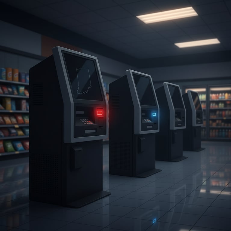Indiana Pulls the Plug: Why 800 Crypto ATMs Just Went Dark